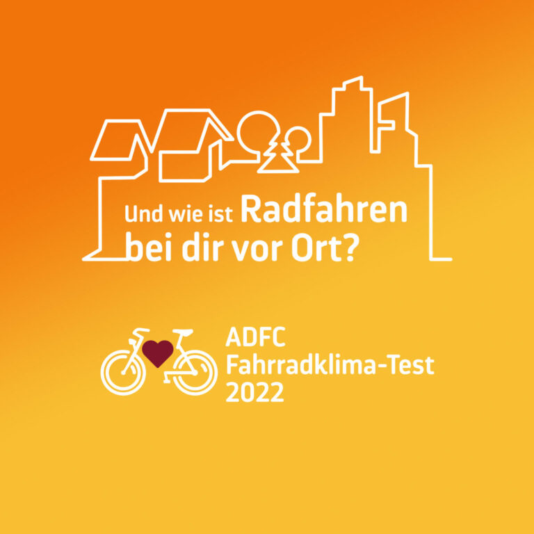 Fahrradklimatest 2022 – Jetzt mitmachen
