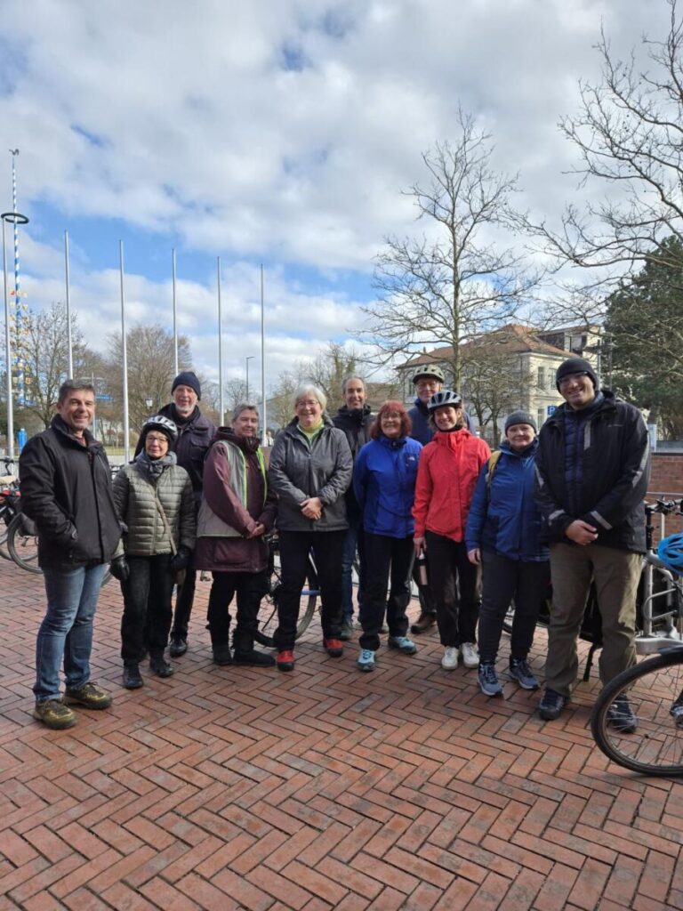 Radl-Tour durch den Landkreis mit unseren Kreistagskandidatinnen